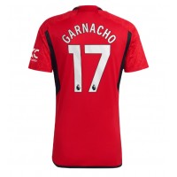 Manchester United Alejandro Garnacho #17 Hemmatröja 2023-24 Kortärmad